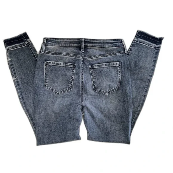 NYDJ Ami Skinny Jeans Size 2 Womens Raw Frayed Released Hem - Picture 8 of 9